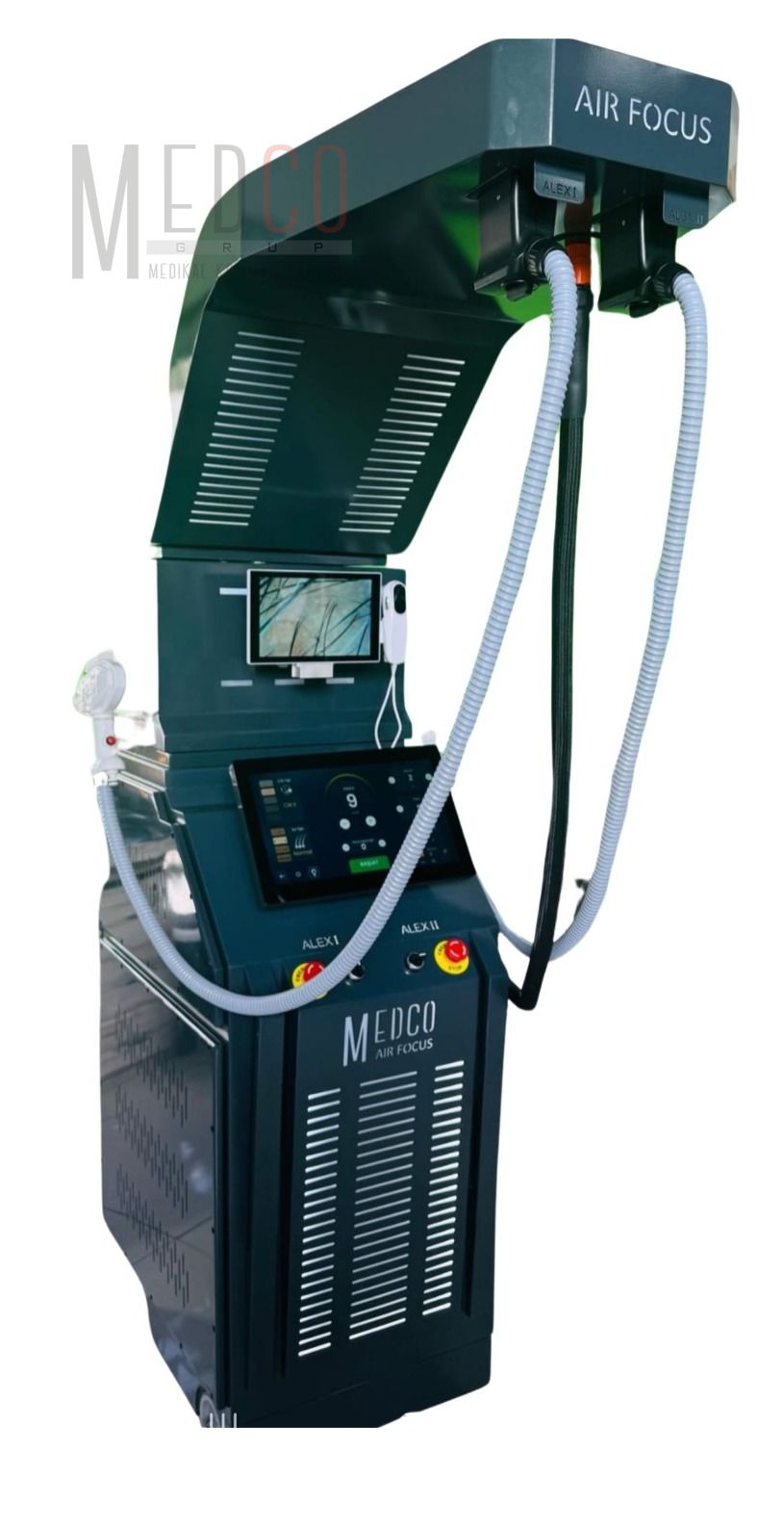 MEDCO AIR FOCUS- ÇİFT BAŞLIK ALEX SİSTEM LAZER